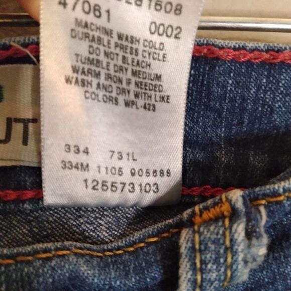 Levi's 550 Relaxed Bootcut Medium Wash Jeans Size 12 - Picture 6 of 10
